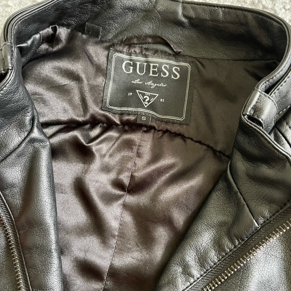 Guess Leather Jacket - Picture 2 of 2